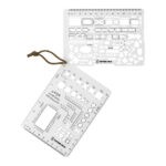 M-Tac Ecopybook Tactical TZ+M NATO ruler set
