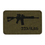 M-Tac patch AR-15 223/5,56 Laser Cut