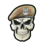 M-Tac patch skull in beret Poland (Territorial Defence Force)