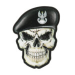M-Tac patch skull in beret Poland (Armed Forces)