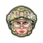 M-Tac Patch Emoji USA girl #3