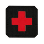 M-Tac patch Medic Cross Laser Cut Black/Red