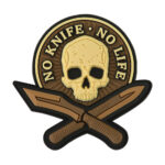 M-Tac patch No Knife – No Life 3D PVC