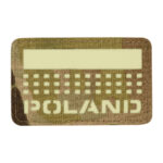 M-Tac patch Poland (with flag) 50×80 Laser Cut