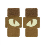 M-Tac patch Tiger Eyes Laser Cut (couple)