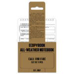 M-TAC Ecopybook Tactical request for fire support (5 pcs.)